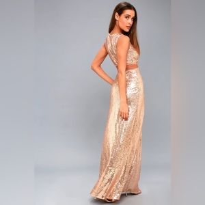 Lulus Sequin Gown